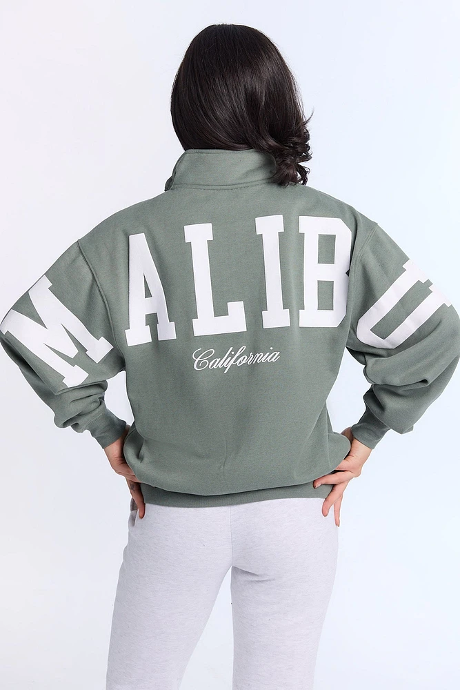 Quarter Zip Sweatshirt