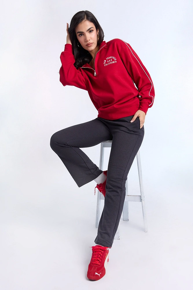 Quarter Zip Sweatshirt