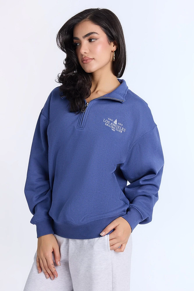 Quarter Zip Sweatshirt