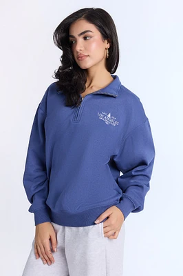 Quarter Zip Sweatshirt