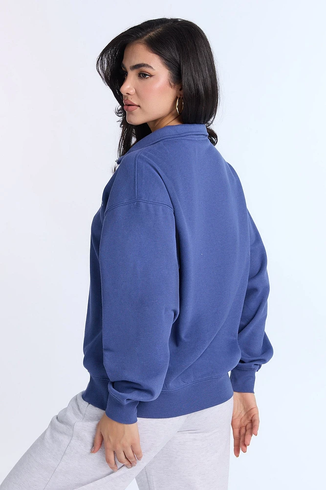 Quarter Zip Sweatshirt
