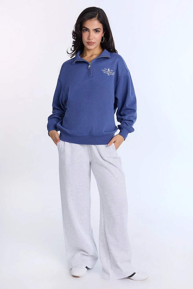 Quarter Zip Sweatshirt