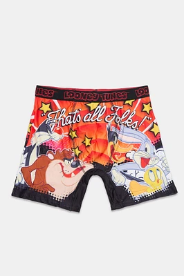 Boxer imprimé That's All Folks! Looney Tunes homme
