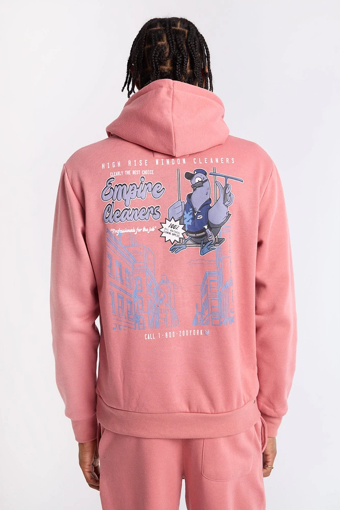 Zoo York Mens Empire Cleaners Hoodie
