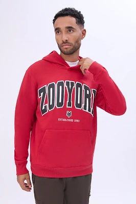 Haut à capuchon logo universitaire Zoo York homme