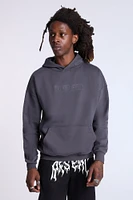 Zoo York Mens Tonal Logo Oversized Hoodie