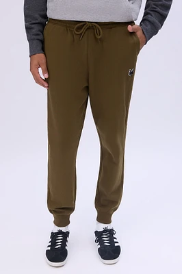 Zoo York Mens Embroidered Logo Fleece Jogger