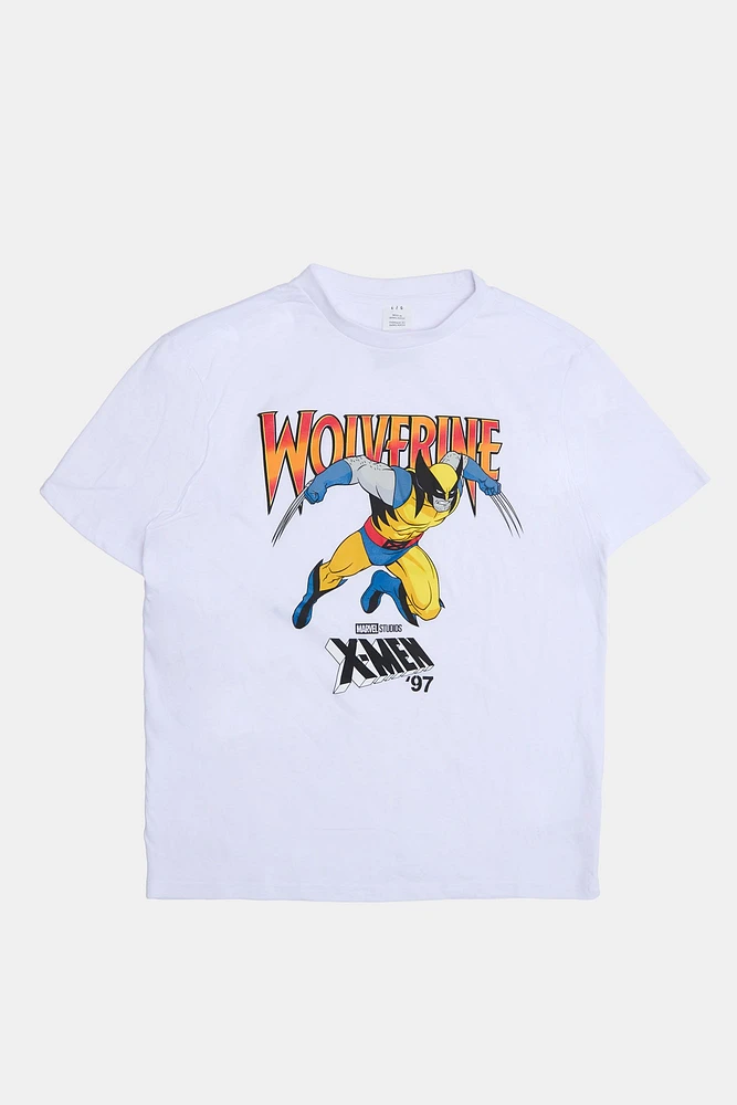 T-shirt imprimé Wolverine X-Men '97 homme