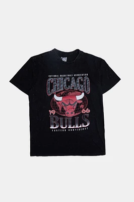 Mens Chicago Bulls Acid Wash T-Shirt