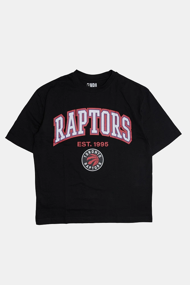 Mens Toronto Raptors Oversized T-Shirt