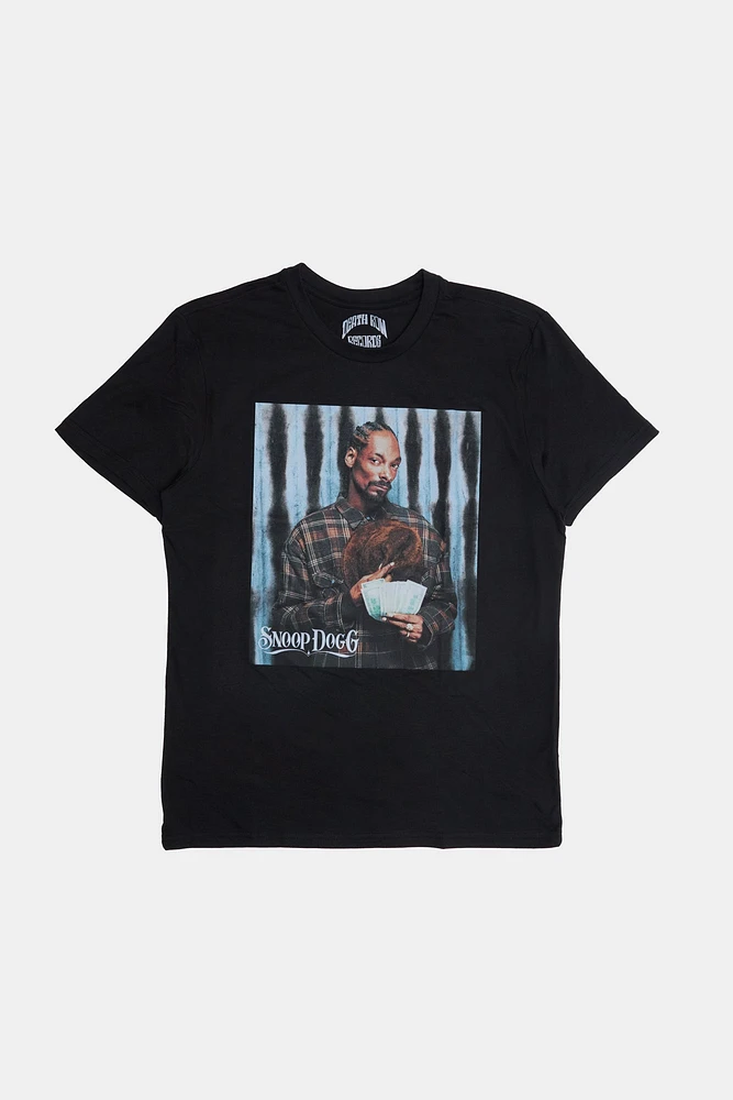 T-shirt imprimé Snoop Dogg homme