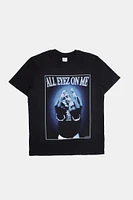 T-shirt imprimé All Eyez On Me Tupac homme