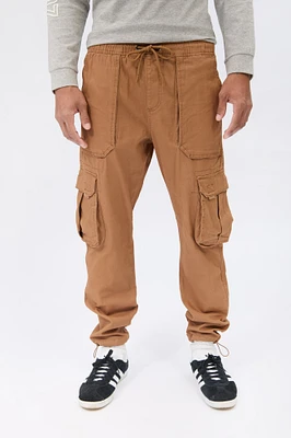 Jogger cargo en sergé coupe ample Arsenic homme