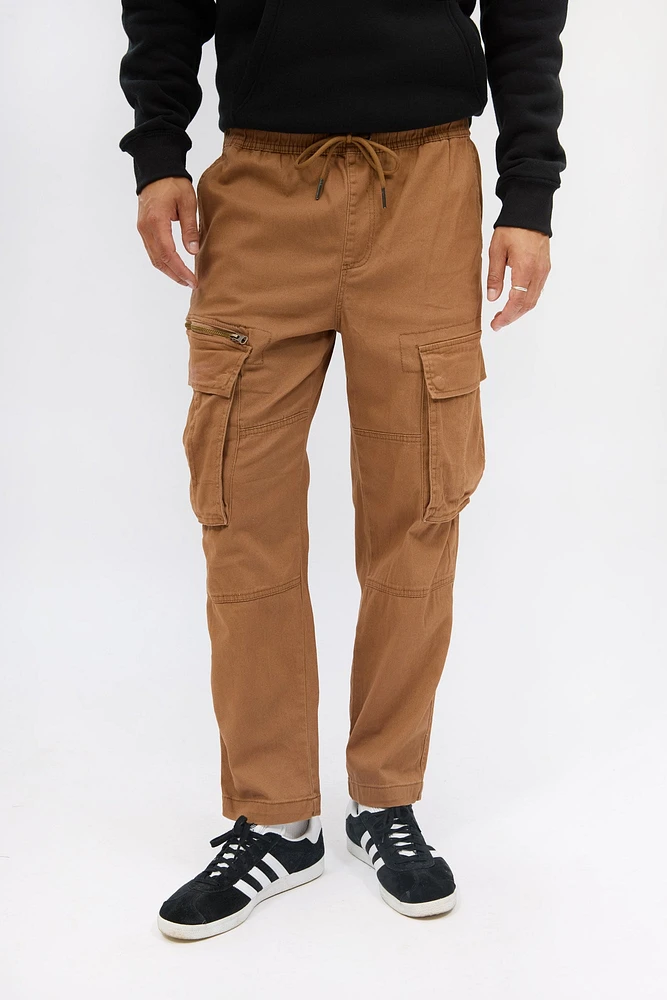 Pantalon cargo en sergé Zoo York homme