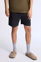 Arsenic Mens Denim Cargo Shorts
