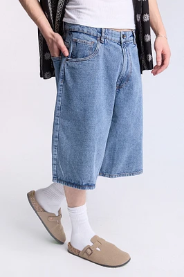 Short en denim coupe très ample Arsenic homme