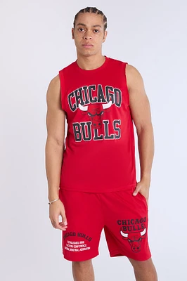 Mens Chicago Bulls Mesh Shorts