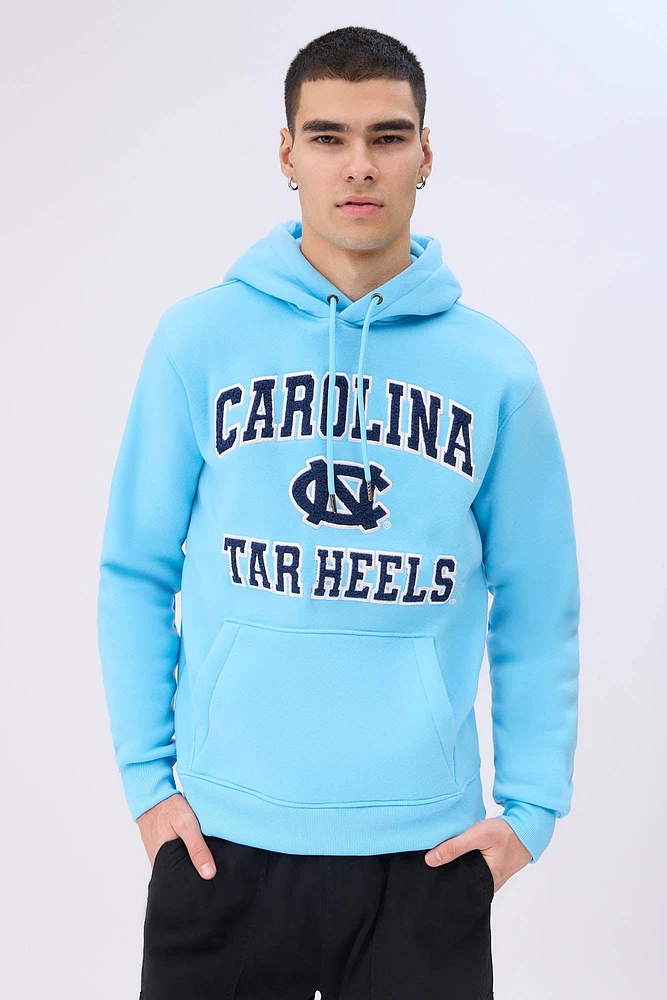 Haut à capuchon logo chenille North Carolina Tar Heels homme