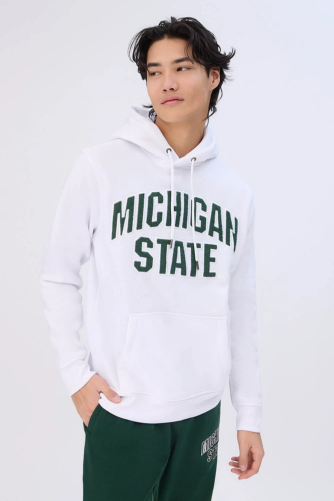 Haut à capuchon Michigan State homme