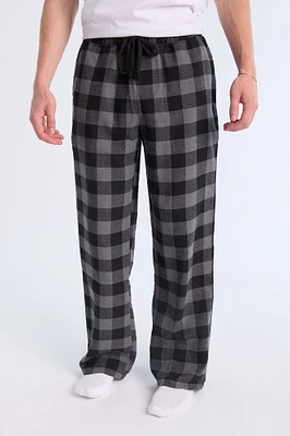 West49 Mens Plaid Pajama Bottoms