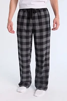 West49 Mens Plaid Pajama Bottoms
