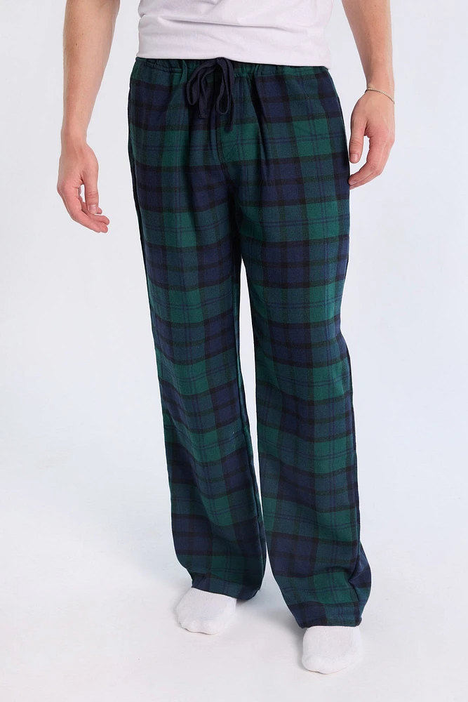 West49 Mens Plaid Pajama Bottoms