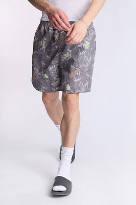 Short de plage imprimé Arsenic homme
