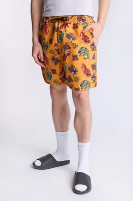 Short de plage imprimé Arsenic homme