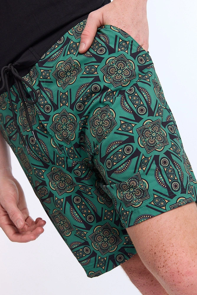 Arsenic Mens 8" Printed Boardshorts