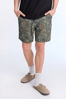 Short de plage 8" imprimé Arsenic homme
