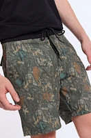 Short de plage 8" imprimé Arsenic homme