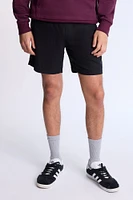 Arsenic Mens Linen-Blend Shorts