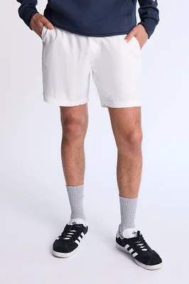Arsenic Mens Linen-Blend Shorts