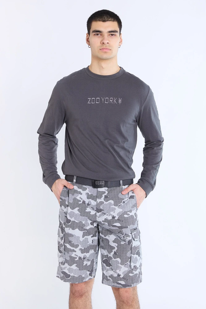 Zoo York Mens McTwist Ripstop Cargo Shorts