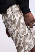 Arsenic Mens 9" Poplin Cargo Shorts