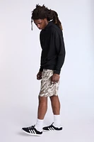 Arsenic Mens 9" Poplin Cargo Shorts