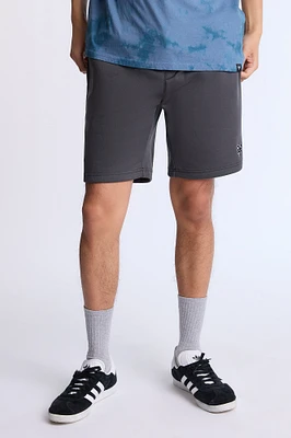 Zoo York Mens Logo Fleece Shorts