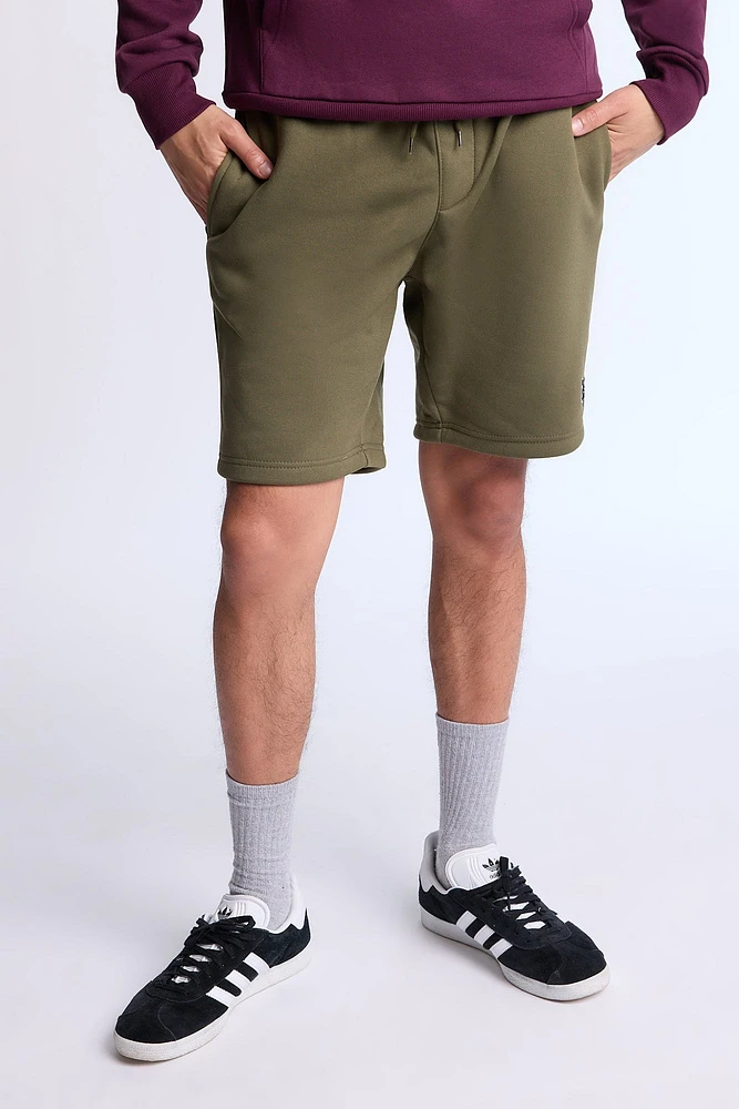 Zoo York Mens Logo Fleece Shorts