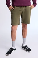 Zoo York Mens Logo Fleece Shorts