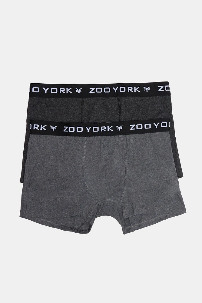 Zoo York Mens 2-Pack Space Dye Boxer Briefs