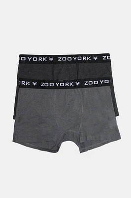 Zoo York Mens 2-Pack Space Dye Boxer Briefs