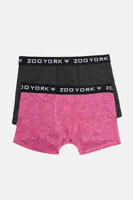 2 Paires de boxers space dye Zoo York homme