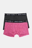 2 Paires de boxers space dye Zoo York homme