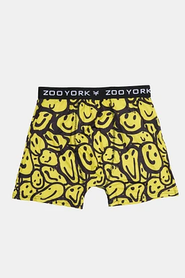 Zoo York Mens Smiley Faces Boxer Brief