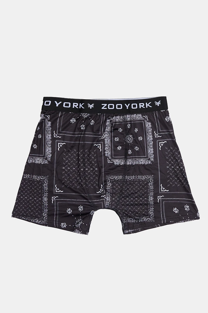 Zoo York Mens Bandana Print Boxer Brief