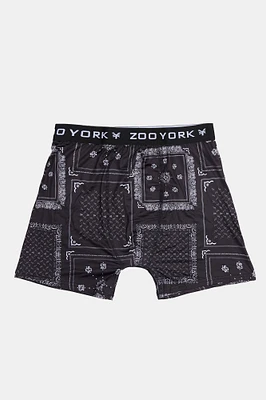 Zoo York Mens Bandana Print Boxer Brief