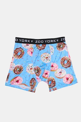 Zoo York Mens Donut Print Boxer Brief