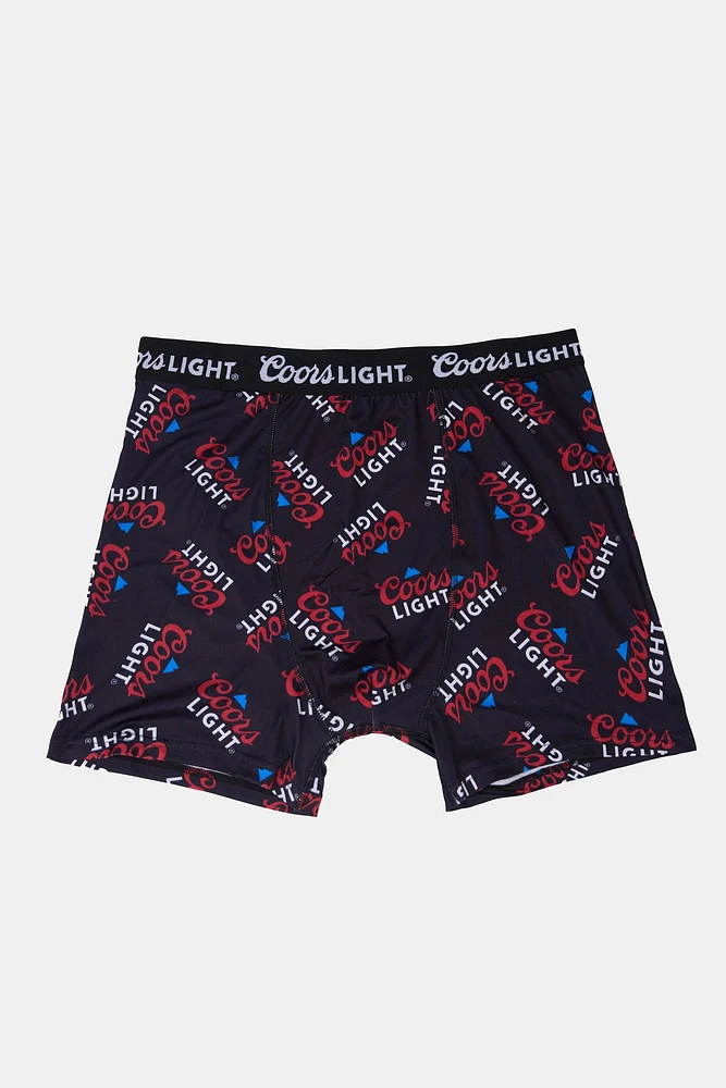 Boxer imprimé Coors Light homme