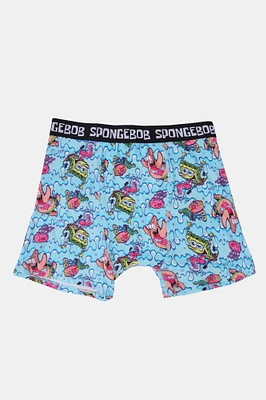 Mens SpongeBob & Patrick Boxer Brief