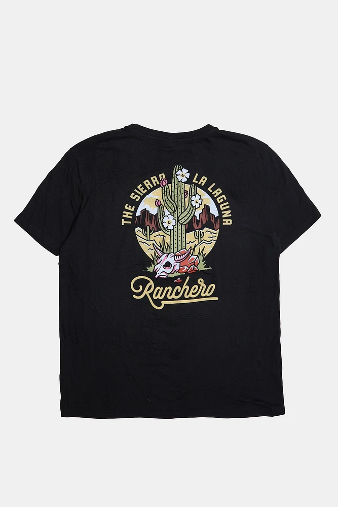 T-shirt imprimé Ranchero homme